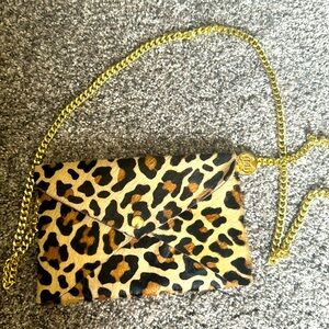 Leopard shoulder bag